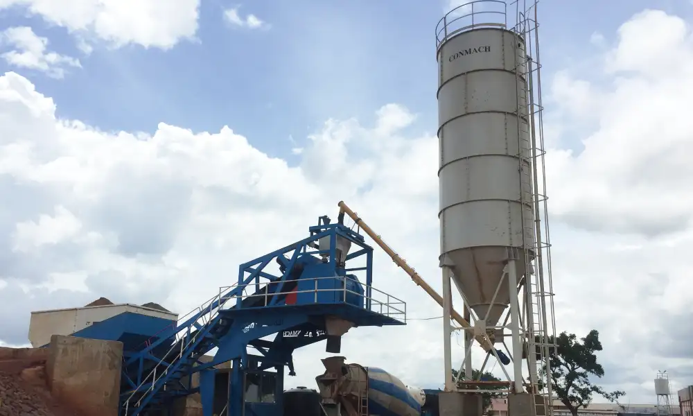 Mobile Concrete Batching Plant